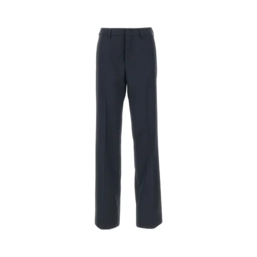 Pleated Zipper Casual Pants