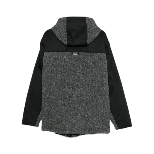 Panelled Hooded Jacket
