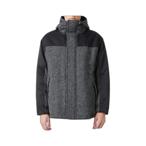 Panelled Hooded Jacket