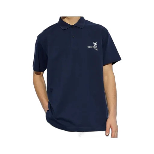Logo Printed Short-Sleeved Polo Shirt