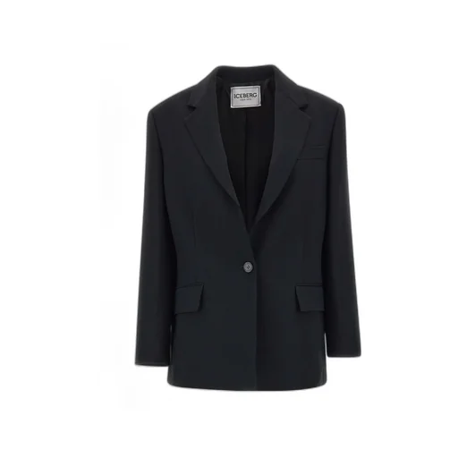 Single-Breasted Long Sleeve Suit Jacket