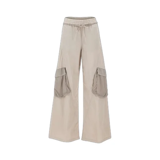Wide-Leg Cargo Pants