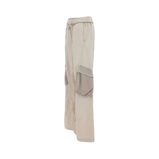Wide-Leg Cargo Pants