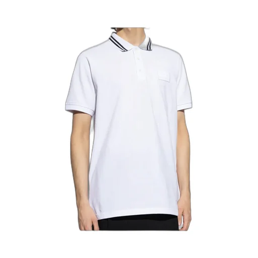 Logo Patch Short-Sleeved Polo Shirt