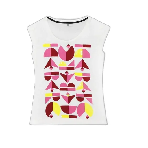 Printed Sleeveless T-Shirt