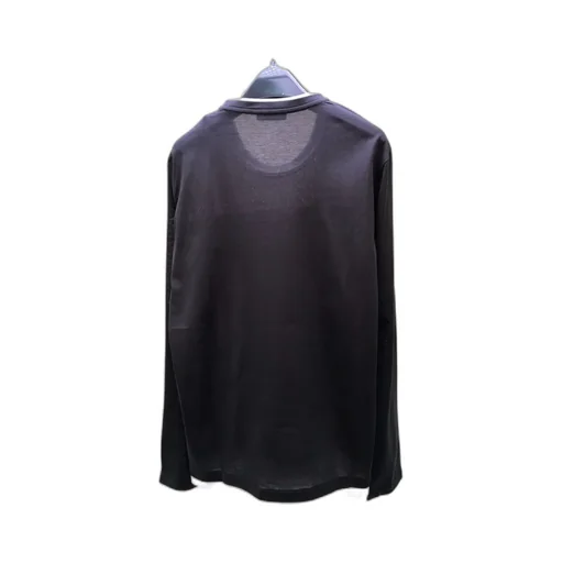 T-Shirt With Round Neck And Long Sleeves