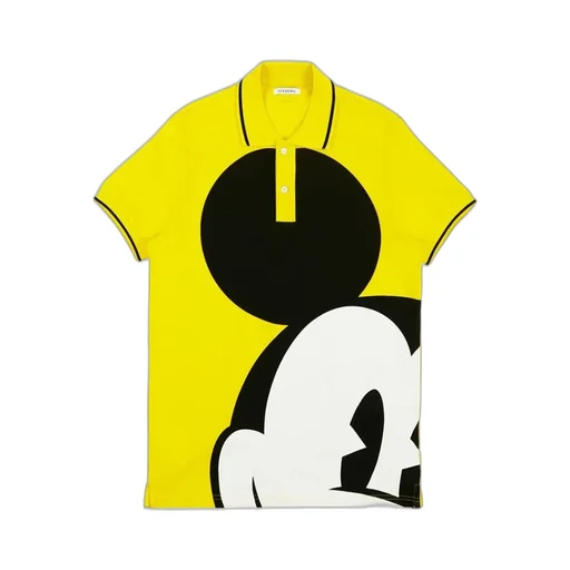 Printed Pattern Polo Shirt