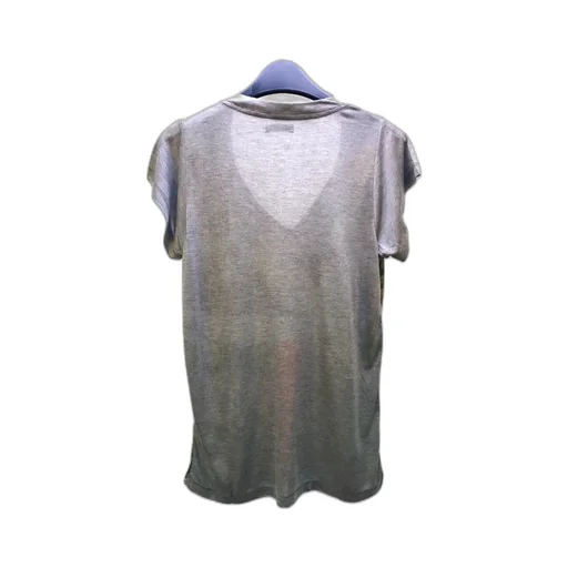 V-Collar Short-Sleeved T-Shirt