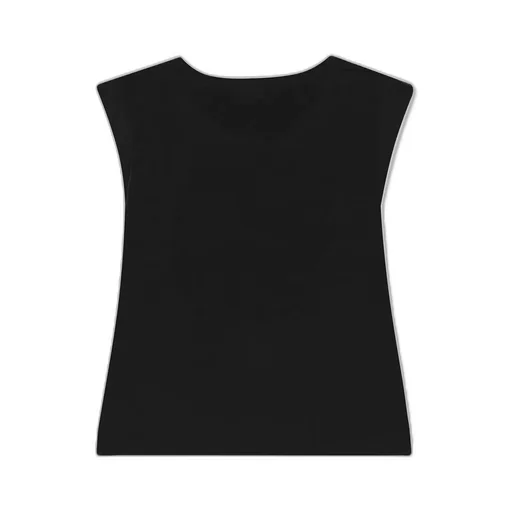 Printed Sleeveless T-Shirt