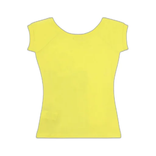 T-Shirt With Round Neck And Short Sleeves