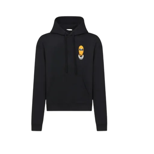 Small Mask-Print Hoodie