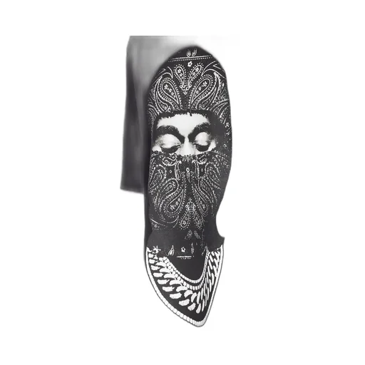 Paisley Mask Graphic T-Shirt