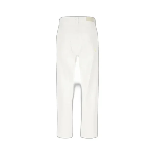 Star Embroidered Denim Trousers