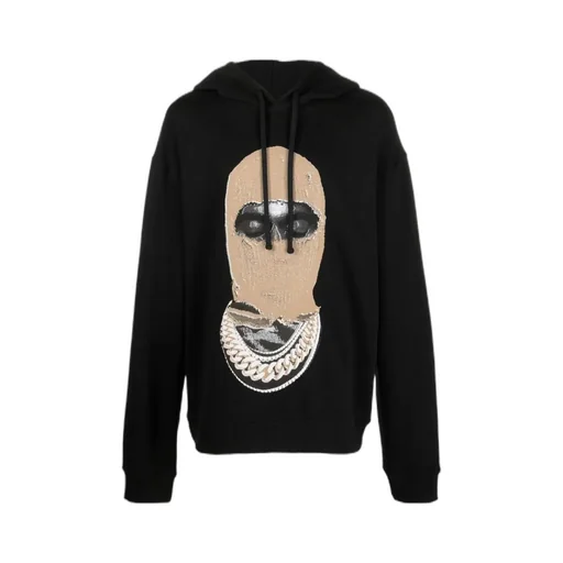 Graphic-Print Pullover Hoodie