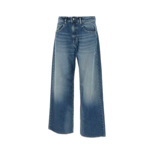 Bea Jeans With Belt Loops And Patch
