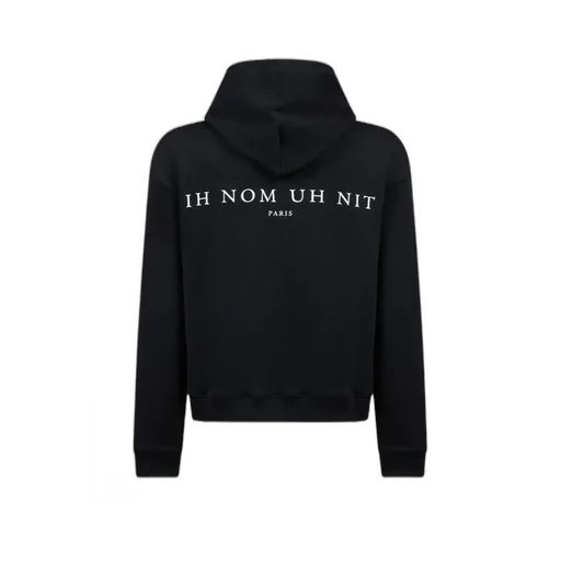 Mask Printed Drawstring Hoodie