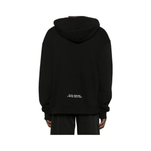 Mask Printed Drawstring Hoodie