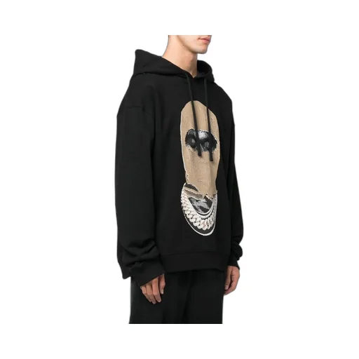 Graphic-Print Pullover Hoodie