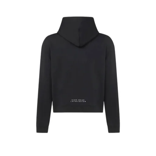 Mask Printed Drawstring Hoodie
