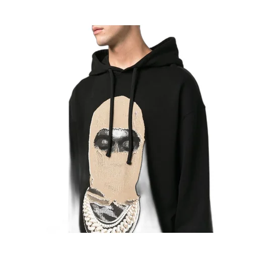 Graphic-Print Pullover Hoodie