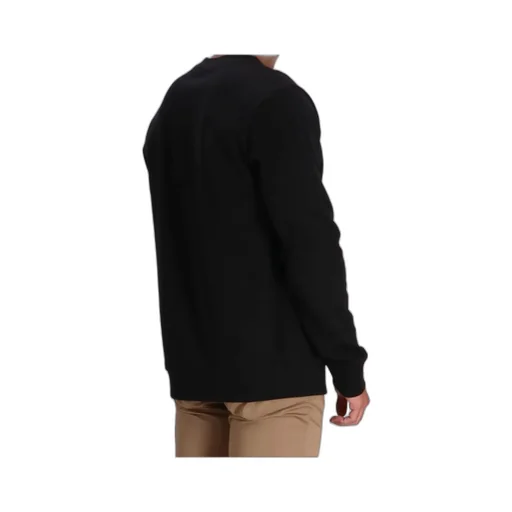 Logo Plaque Crewneck Sweatshirt