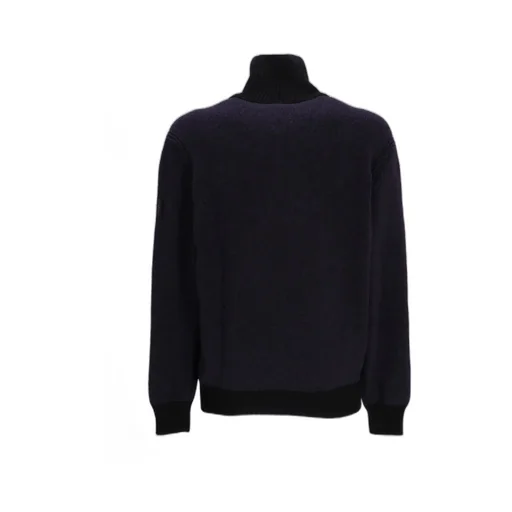 Half-Zip High-Neck Jumper
