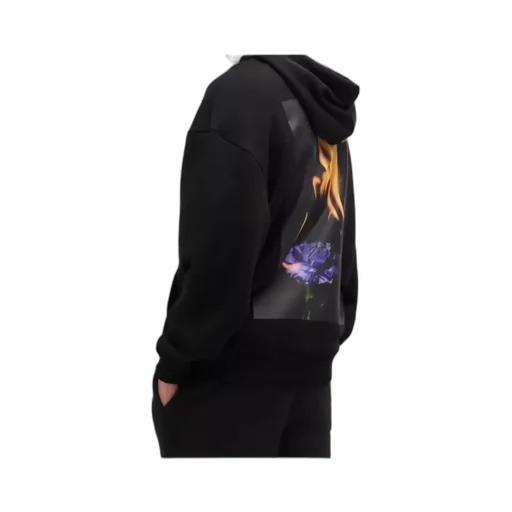 Printed Cotton Hoodie