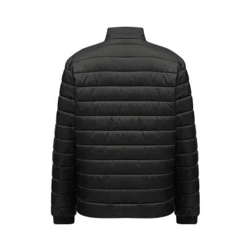 Logo-Printed Zipped Padded Jacket