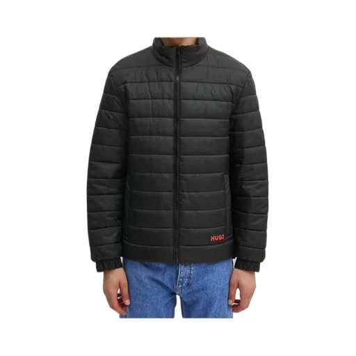 Logo-Printed Zipped Padded Jacket