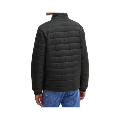 Logo-Printed Zipped Padded Jacket