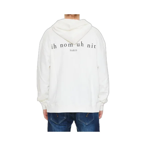 Graphic Printed Drawstring Hoodie