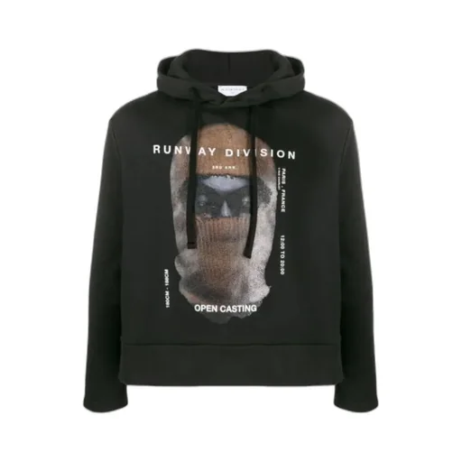 Printed Hooded Sweater Runway Division