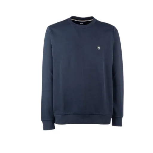 Logo Plaque Crewneck Sweatshirt