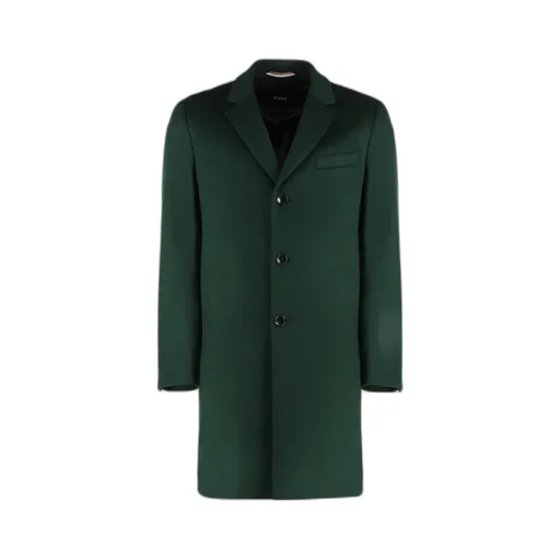 Single Breasted Slim-Fit Coat