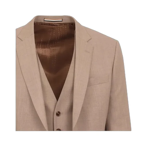 Suit Coat With Single-Breasted Vest