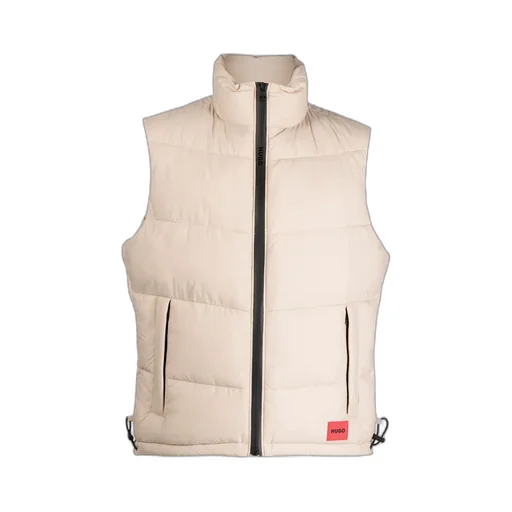 Logo-Patch Zip-Up Quilted Gilet