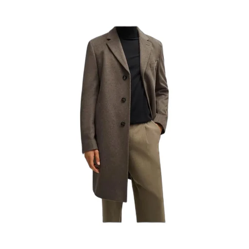 Single Breasted Slim-Fit Coat