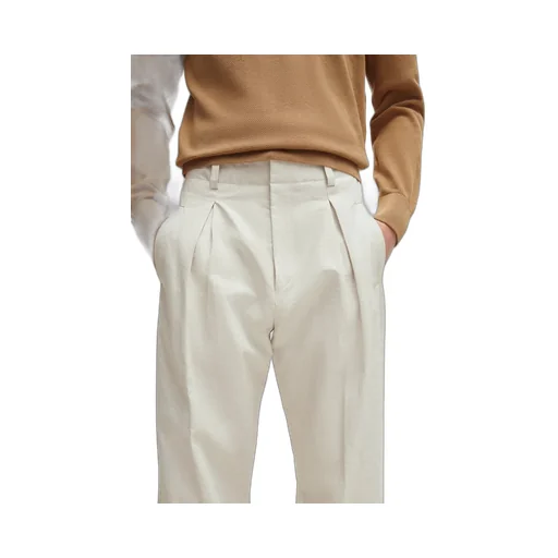 Belt-Loop Casual Pants