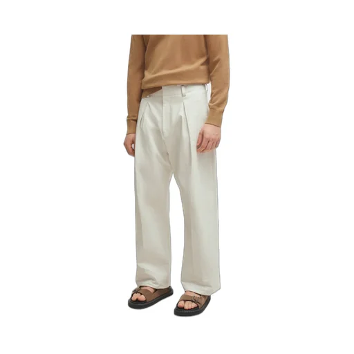 Belt-Loop Casual Pants