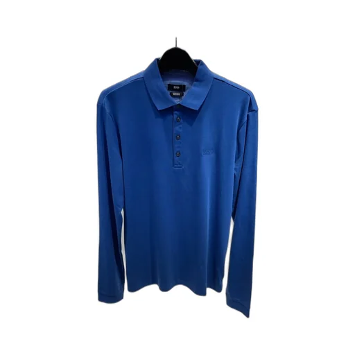 Logo Long-Sleeved Polo Shirt