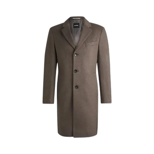 Single Breasted Slim-Fit Coat