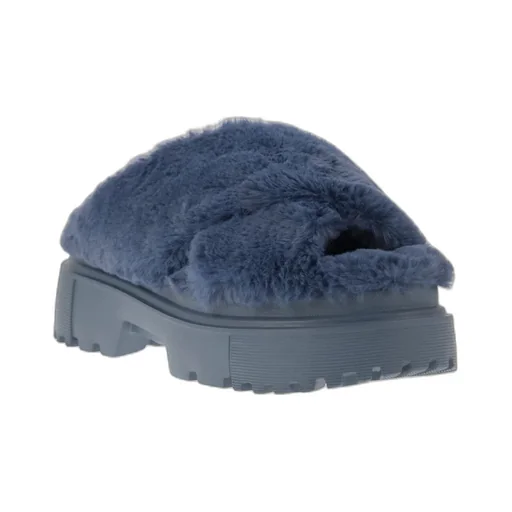 Round Toe Slip-On Sandals