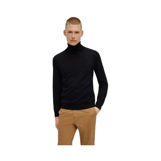 Roll-Neck Knitted Jumper