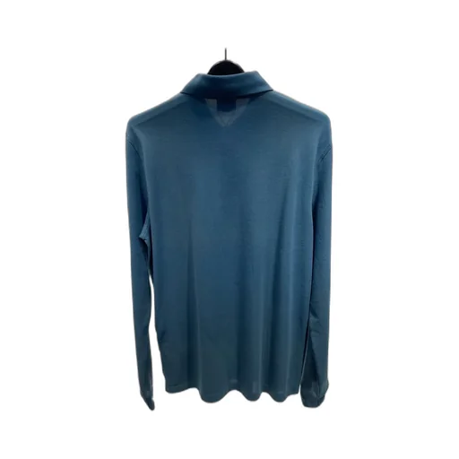 Logo Long-Sleeved Polo Shirt