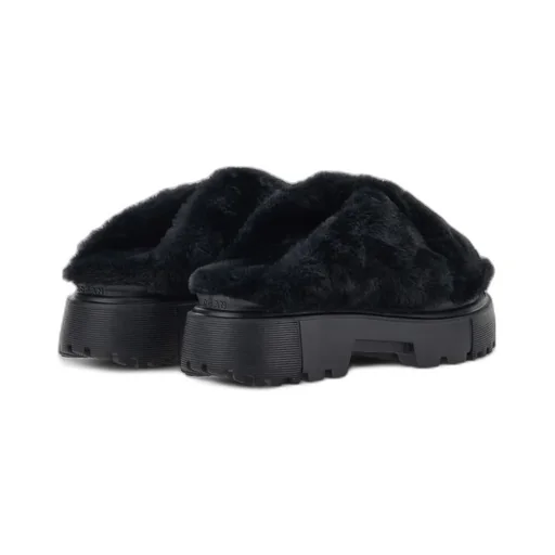 Open Toe Slip On Sandals