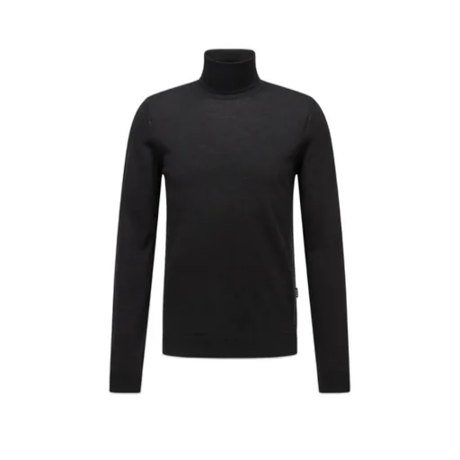 Roll-Neck Knitted Jumper