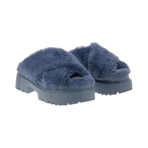 Round Toe Slip-On Sandals