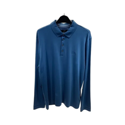 Logo Long-Sleeved Polo Shirt