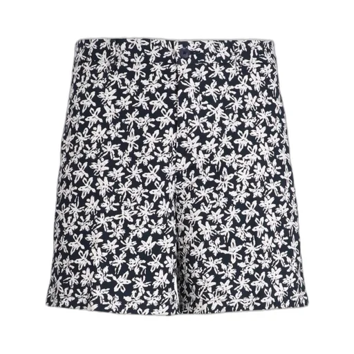 Floral-Print Bermuda Shorts