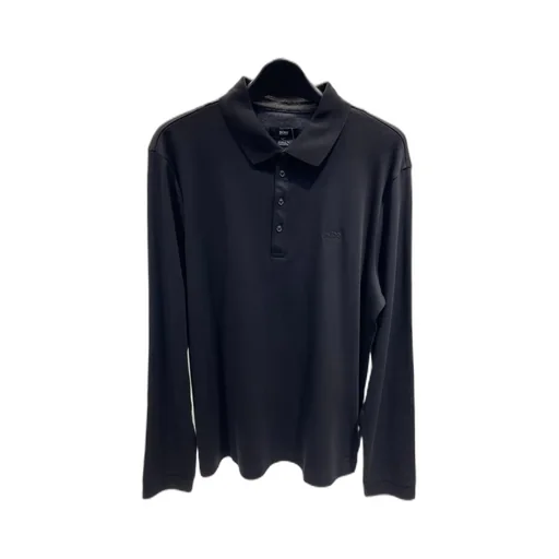 Logo Long-Sleeved Polo Shirt